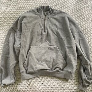 Gymshark rest day sweats 1/2 zip pullover